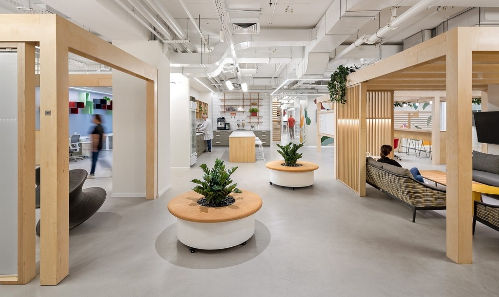 現代簡約風格科技辦公室設計