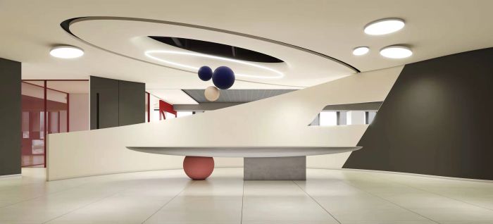 杭州影視行業上市公司辦公室設計【1250