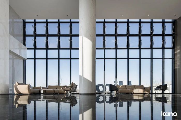 白色電器冷鏈行業辦公總部空間設計【13