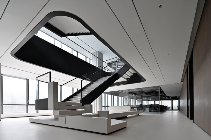 著名制造業企業總部辦公樓室內空間設計